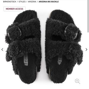 Arizona Birkenstock Big Buckle Shearling